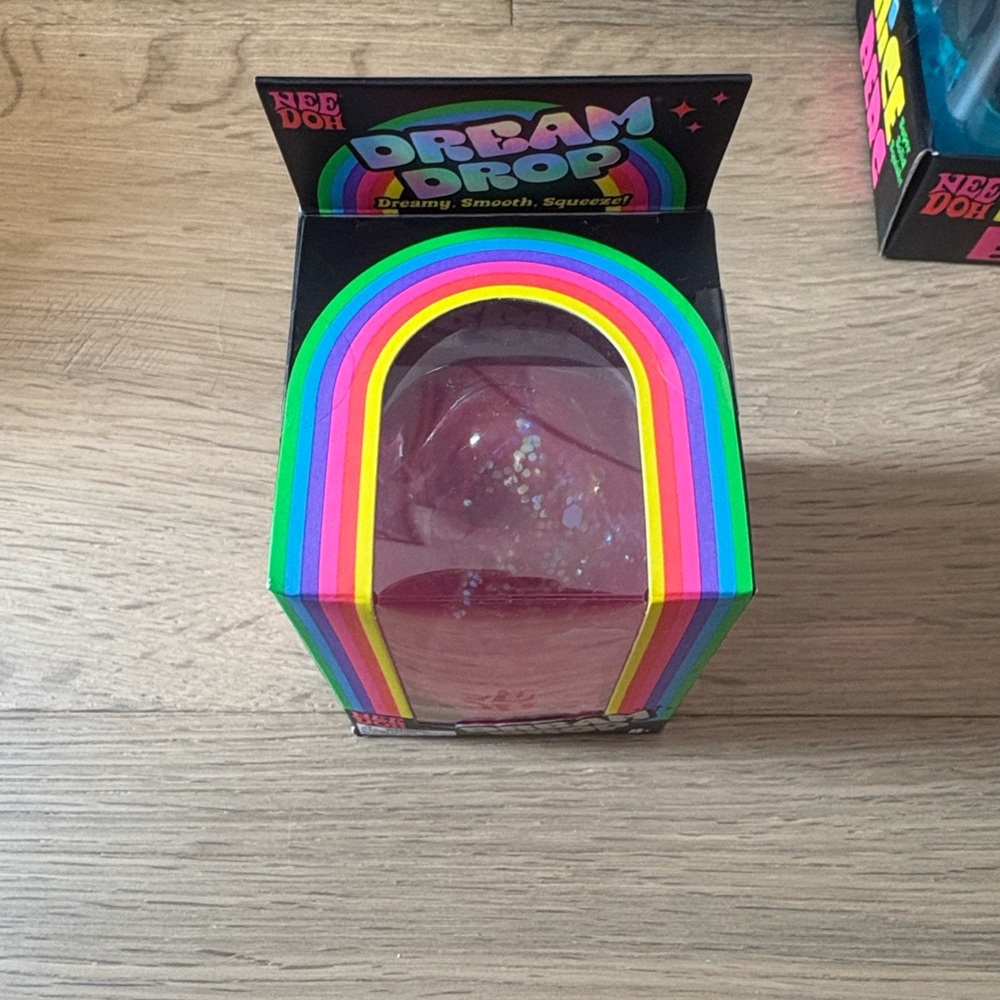 NeeDoh Dream Drop Pink Squishy Sensory Toy Genuine Fast Ship